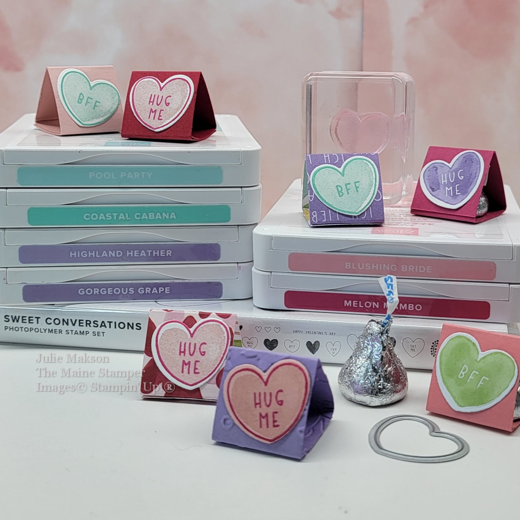 Sweet Conversations Kiss Holder - Page The Maine Stamper